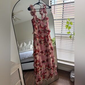 Runaway the Label - Floral Maxi Dress XS